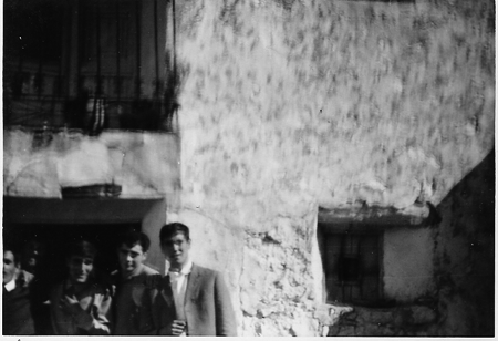 En la puerta. Piedrahita