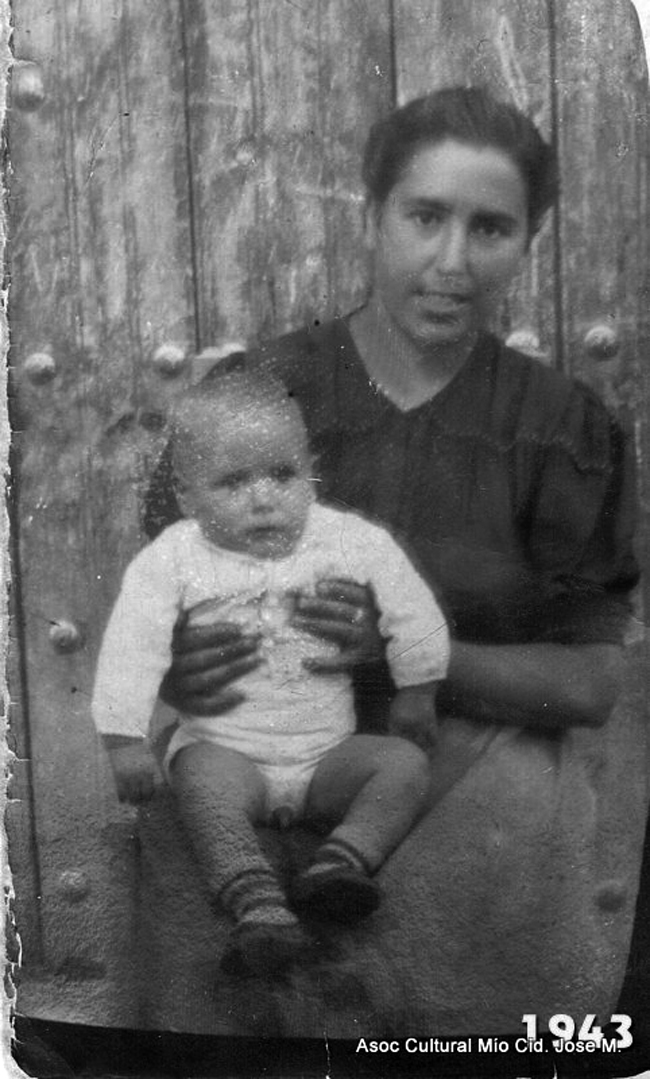 Retrato mujer y niÃ±o