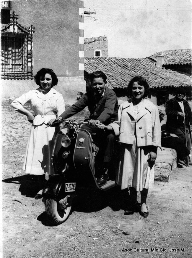 Grupo en motocicleta