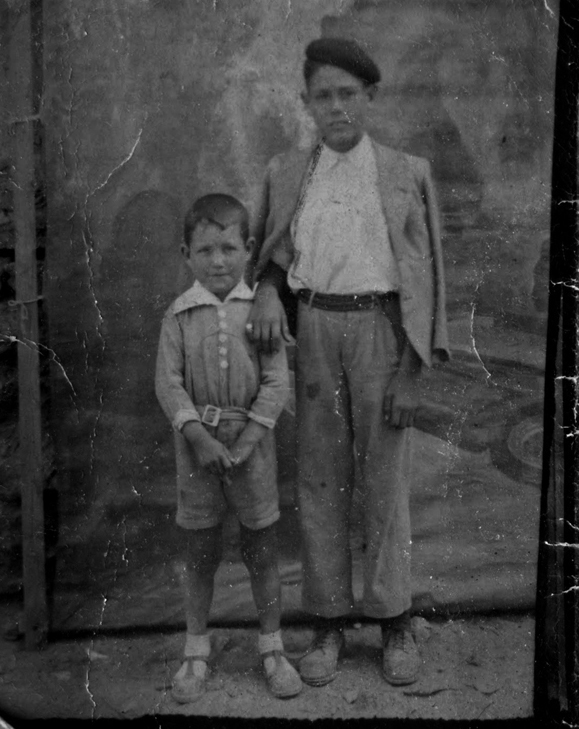 Retrato de dos niÃ±os