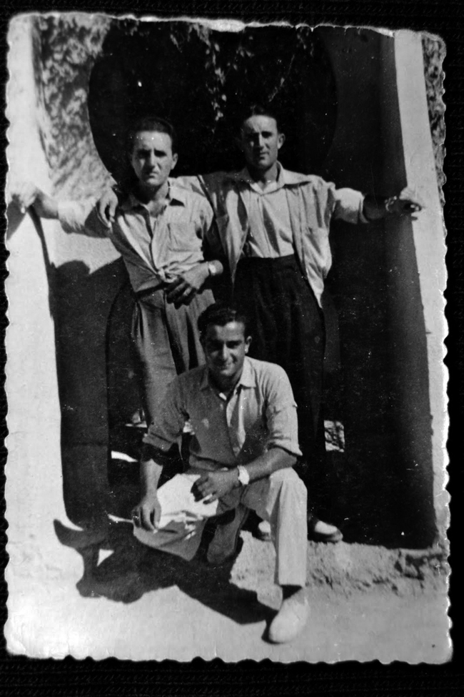 Retrato de tres hombres