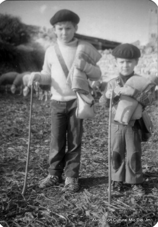 Dos niÃ±os de pastores.