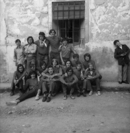 Grupo de amigos. Pozuel