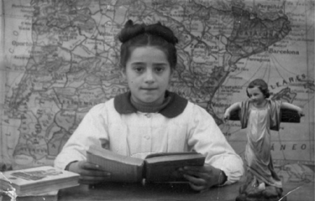 Retrato en la escuela. Pozuel
