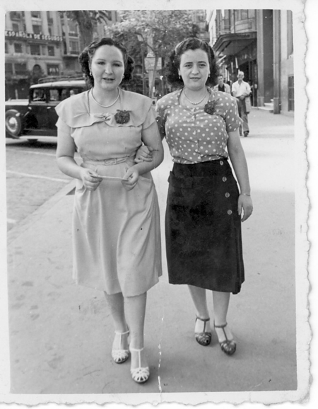 Amigas de Pozuel en Valencia.