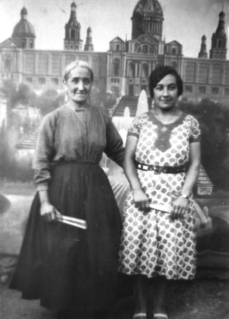 Retrato coloreado. El Poyo