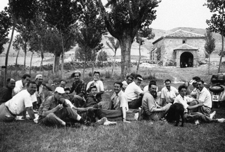 RomerÃ­a en la ermita del Santo Cristo. Ojos Negros.