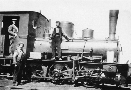 Locomotora La Casual. AÃ±o 1930. Ojos Negros.