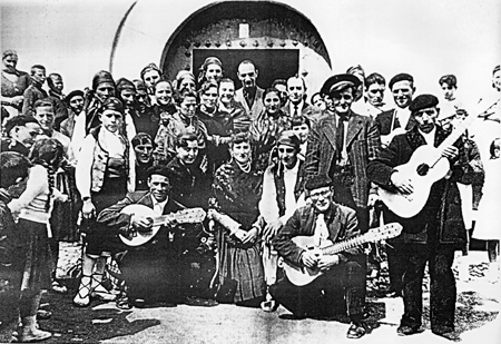 Visita del gobernador provincial. Tornos.