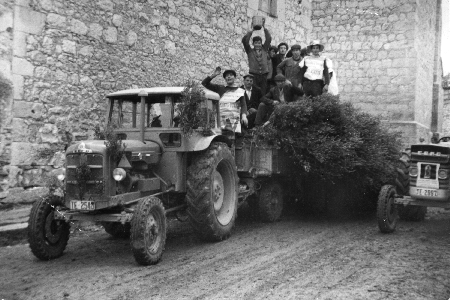 Fiestas de San Blas. AÃ±o 1970. Torralba de los Sisones.