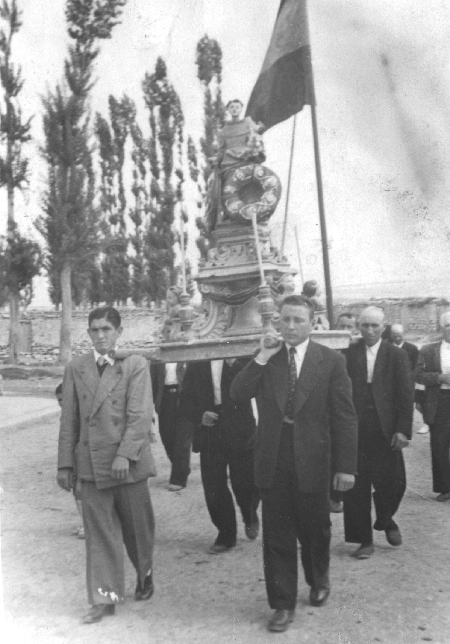 La procesiÃ³n de Torralba de los Sisones.