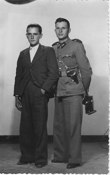 Retrato de dos hombres. Torralba de los Sisones.