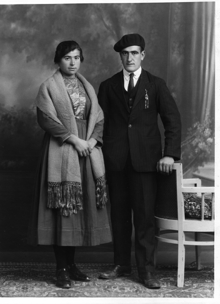 Retrato de pareja. Torralba de los Sisones.