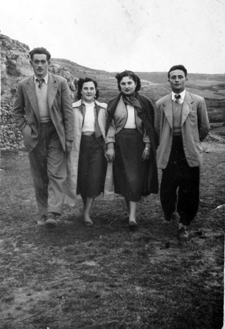 Retrato de dos parejas. Torrelosnegros.