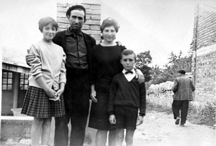 Foto familiar junto al peirÃ³n de San AntÃ³n