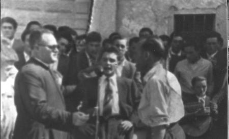 Cantando jotas. Torrijo