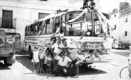 El acto principal era la procesiÃ³n, con bendiciÃ³n de vehÃ­culos. Calamocha.