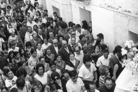 ProcesiÃ³n en las fiestas de San Roque. Calamocha.