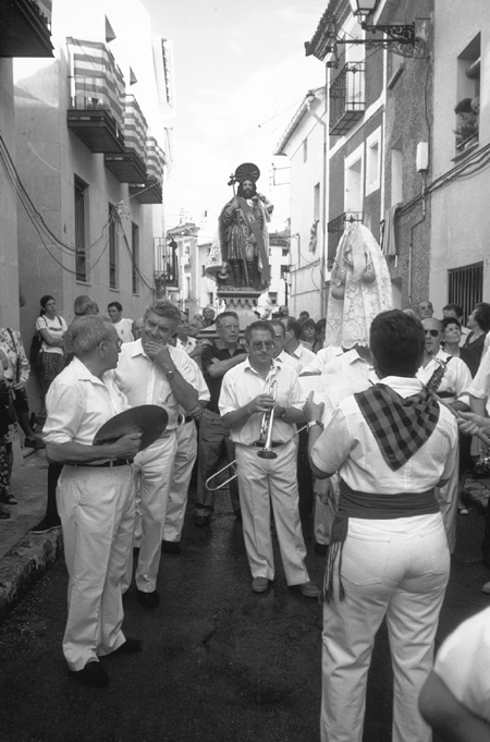 Calamochinos en el Baile de San Roque. Calamocha.