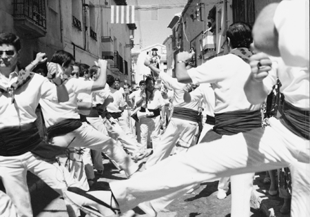 Calamochinos en el Baile de San Roque. Calamocha.