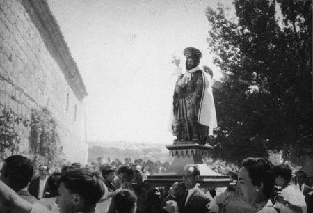 Imagen de la procesiÃ³n de San Roque. Calamocha.