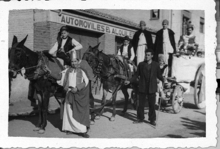 Primera cabalgata de Reyes. Calamocha.