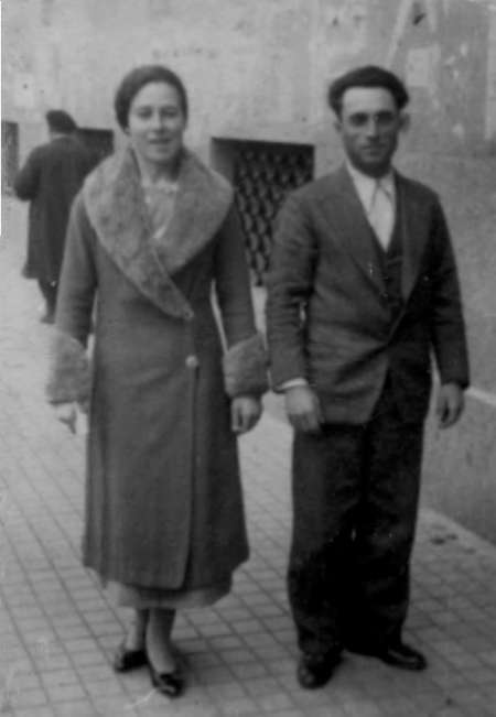 Guadalupe y Lorenzo. AÃ±o 1935. Cella.