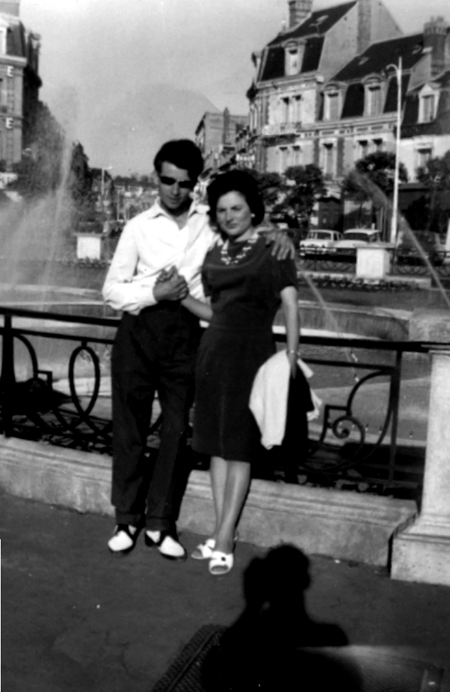 MarÃ­a FrÃ­as y Pedro Miedes. AÃ±o 1964.