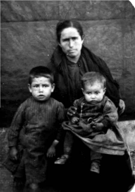 La familia Rabanete. Cella.