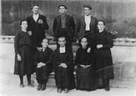 La familia Lanzuela. Cella.