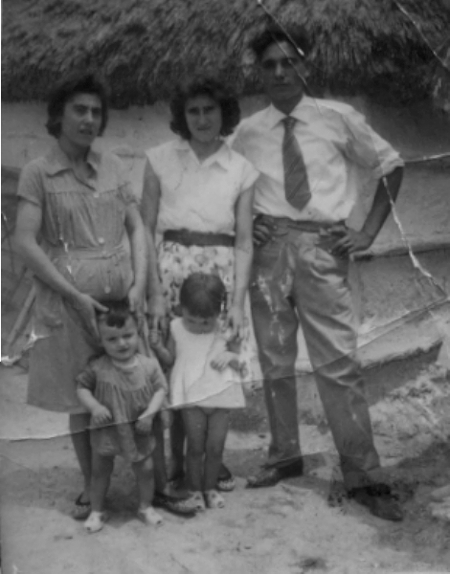 Familiares de Luisa. Cella.