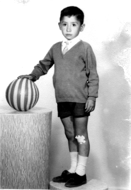 Juan con la pelota. Cella