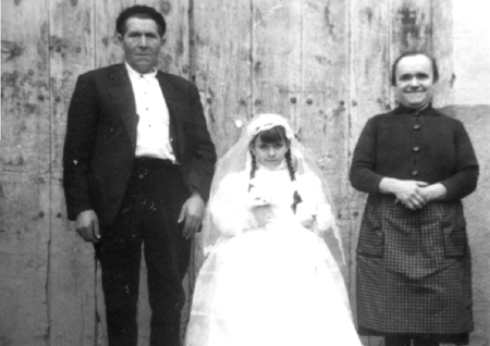 Melchor, Emilieta y Emilia. Cella