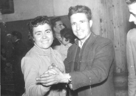 Retrato de Tomasa y Segundo en el baile. Cella.