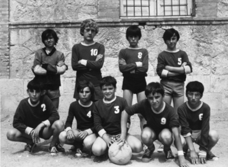 Equipo de fÃºtbol infantil del Colegio San NicolÃ¡s. Cella.