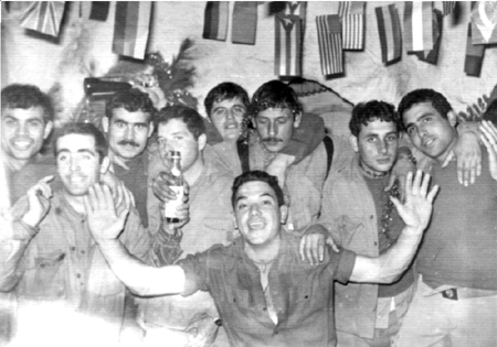 Antonio Lanzuela y compaÃ±eros. Cella.