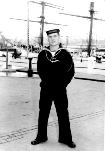 RamÃ³n Pobo en Vigo. AÃ±o 1962.