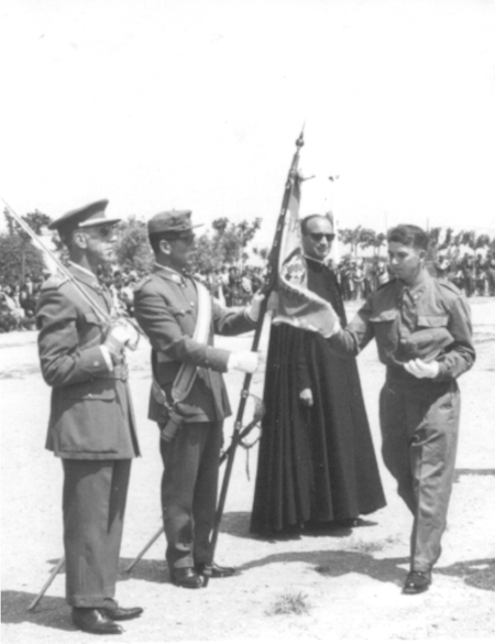 Jura de bandera de Daniel.