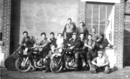 Emigrantes en Francia.