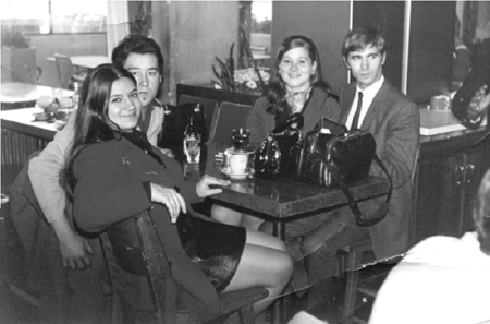 Amigos cellenses en Suiza.