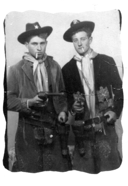 Amigos de vaqueros. Cella