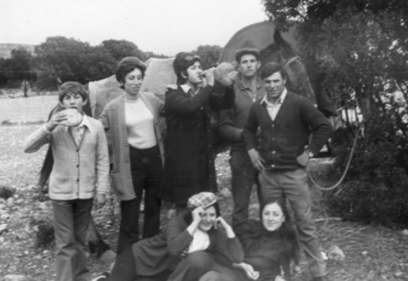 Amigos en el Calvario. Cella