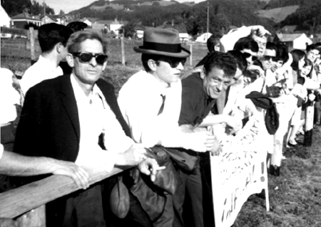 Amigos cellenses en Suiza.