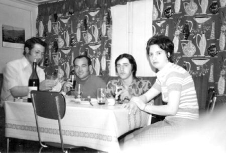 Amigos cellenses en Suiza.