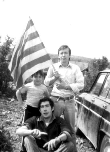 TomÃ¡s, JosÃ© y Leoncio en el Calvario. Cella
