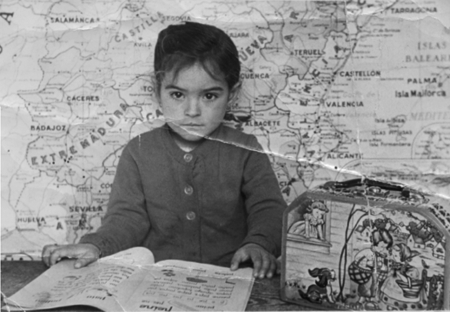 Retrato de Clara en la escuela. Cella