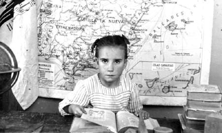 FÃ¡tima GarcÃ­a en el colegio. Cella