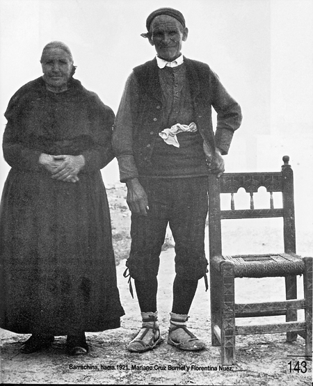 Pareja de ancianos. Barrachina.