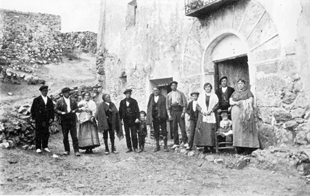 Grupo de familiares de Barrachina.