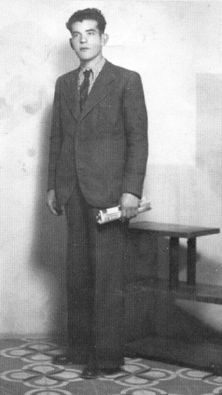 Retrato de Domingo. Villarquemado.